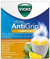 Vicks AntiGrip Complex Cytrynowy GRYPA 10saszetek