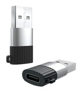 Adapter Przejściówka Gniazdo USB-C Wtyk USB A Przejście na Kabel USB typ C