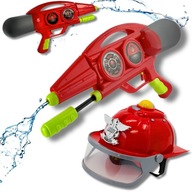 HASIČSKÁ SADA PŘILBA + VODNÍ HASIČI HRAČKA - DÁREK