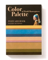 Color Palette Postcard Book of World Masterpieces PIE INTERNATIONAL