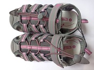 Kožené sandále Young Style r. 31 sivo ružové