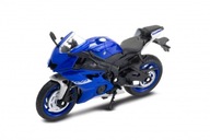 WELLY YAMAHA YZF-R6 1:18 MOTOCYKEL NOVÝ MODEL