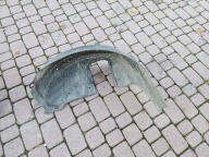 mudguard rear part rear. right sedan 65637-02190 Toyota Corolla E210 E21