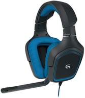 SŁUCHAWKI LOGITECH G432 7.1 NAUSZNE USB Czarne