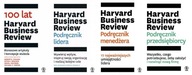 Harvard Business Review 100 lat Biznesowe pakiet 4 książki