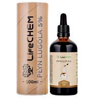 Folyadék LUGOLA 5% | Tiszta JÓD | Kálium-jodid | 100ml | LifeCHEM