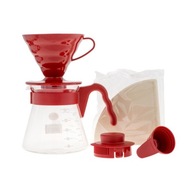 Kávovar Hario Pour Over Kit Red V60 600 ml 0 tz