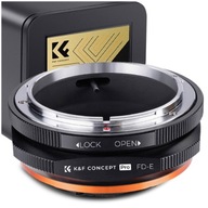 Canon FD adapter NEX E-mount Sony PRO adapter K&F Concept