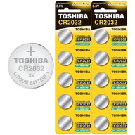 10x Bateria Litowa 2x 5szt TOSHIBA DL CR 2032 3V JAPOŃSKA