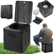 РОЗКЛАДНИЙ ТУРИСТИЧНИЙ ТУАЛЕТ КЕМПІНГ АВТОМОБІЛЬ ВЕЛИКІ ПОРТАТИВНІ ТУАЛЕТИ НАЛАШТОВАНІ