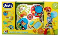 CHICCO Interaktywny Edukacyjny Stolik Hobby dwujęzyczny PL/EN 1-4 lata