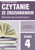 Czytanie ze zrozumieniem dla klasy 4 SP G.M. Nowak