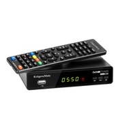 TUNER DEKODER TV NAZIEMNA DVB-T2 KRUGER&MATZ KM0550 HEVC 265 USB PVR