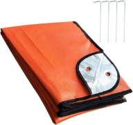 ТЕПЛОВИЙ СПАЛЬНИЙ МІШОК АВАРІЙНЕ ВИЖИВАННЯ ВОДОНЕПРОНИКНА КОВДРА ВИЖИВАННЯ