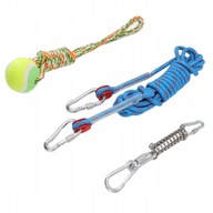 Spring Pole Dog Rope Toys Interaktívne závesné