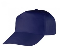 Pracovná čiapka so šiltom baseballová tmavo modrá