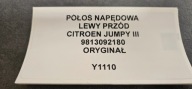 semi-axis NAPEDOWA left front CITROEN JUMPY III