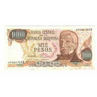 Banknot, Argentina, 1000 Pesos, Undated (1982), KM