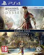 Assassin's Creed Origins & Odyssey Double Pack PL PS4