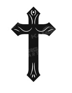 Kríž na stenu D 15 cm kovová devocionália