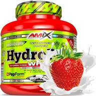 Amix HydroPure Whey Protein Białko 1,6kg TRUSKAWKA