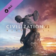 CIVILIZATION VI 6 RISE AND FALL CYWILIZACJA PL PC STEAM KLUCZ + BONUS