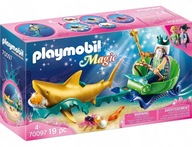 Playmobil Sada Magic Kráľ mora so žralokom