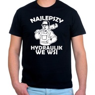 Koszulka T-shirt NAJLEPSZY HYDRAULIK prezent S