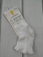 OVS Ponožky biele pre dievča 19-20 veľ. 86