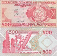 Vanuatu ND 1993 - 500 vatu - Pick 5 UNC