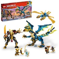 LEGO NINJAGO 71796 Żywiołowy smok przeciwko robotowi cesarzowej