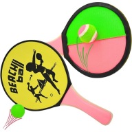 Набір для пляжних ігор 2 в 1 Пляжні тенісні ракетки м'яч, м'яч на липучці