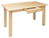 Borovicový stôl so zásuvkou 80/120