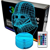 Lampka nocna Star Wars Darth Vader 3D LAMP LED
