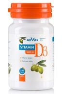 Vitamín D3 5000IU 240 mäkkých kapsúl 100% prírodný lanolín