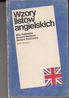 Wzory listów angielskich * Mira Falkowska 1983r