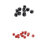 100x Opaque D6 Dice 12mm Six Sided Dice for D&D