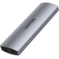 Obudowa dysku M.2 NVMe / SATA, Unitek, 10Gb/s, 1x USB-C + kabel USB Typ C