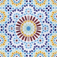 Keramické kuchynské a kúpeľňové obklady marocké 20x20 - Baha