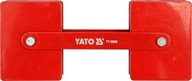 Yato Regulowany spawalniczy wspornik magnetyczny 2x22,5kg (YT0862)