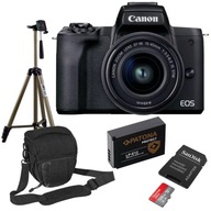 Fotoaparát Canon EOS M50 II telo  objektív čierny