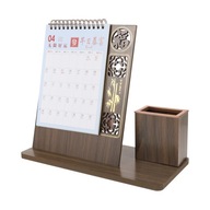 Drevený dekoratívny kalendár Kalendár Tabletop