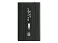 QOLTEC 51856 Aluminiowa obudowa/kieszeń do dysków HDD/SSD 2.5inch SATA3 USB