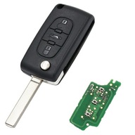 Kompletný kľúč s elektronikou pre Peugeot 307 308 407 607 Va2 Ce0536