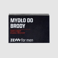 ZEW for men - Mydło do brody z węglem drzewnym