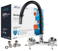 KONYHAI MOSOGATÓ CSAPTELEP FLEXIBILIS KIFOLYÓ CSAPTELEP