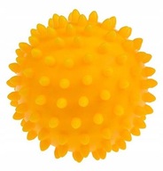 Senzorická loptička TULLO žltá na masáž 9 cm