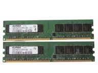 Pamięć DDR2 4GB 800MHz PC6400 Elpida 2x 2GB Dual 1