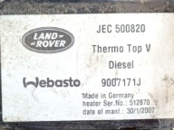 webasto Webasto Land Rover Discovery 3 L319 2007 JEC500820