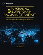 PURCHASING+SUPPLY CHAIN MANAGEMENT - Robert Monczk